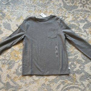 NWT GAP Gray Long Sleeve Shirt